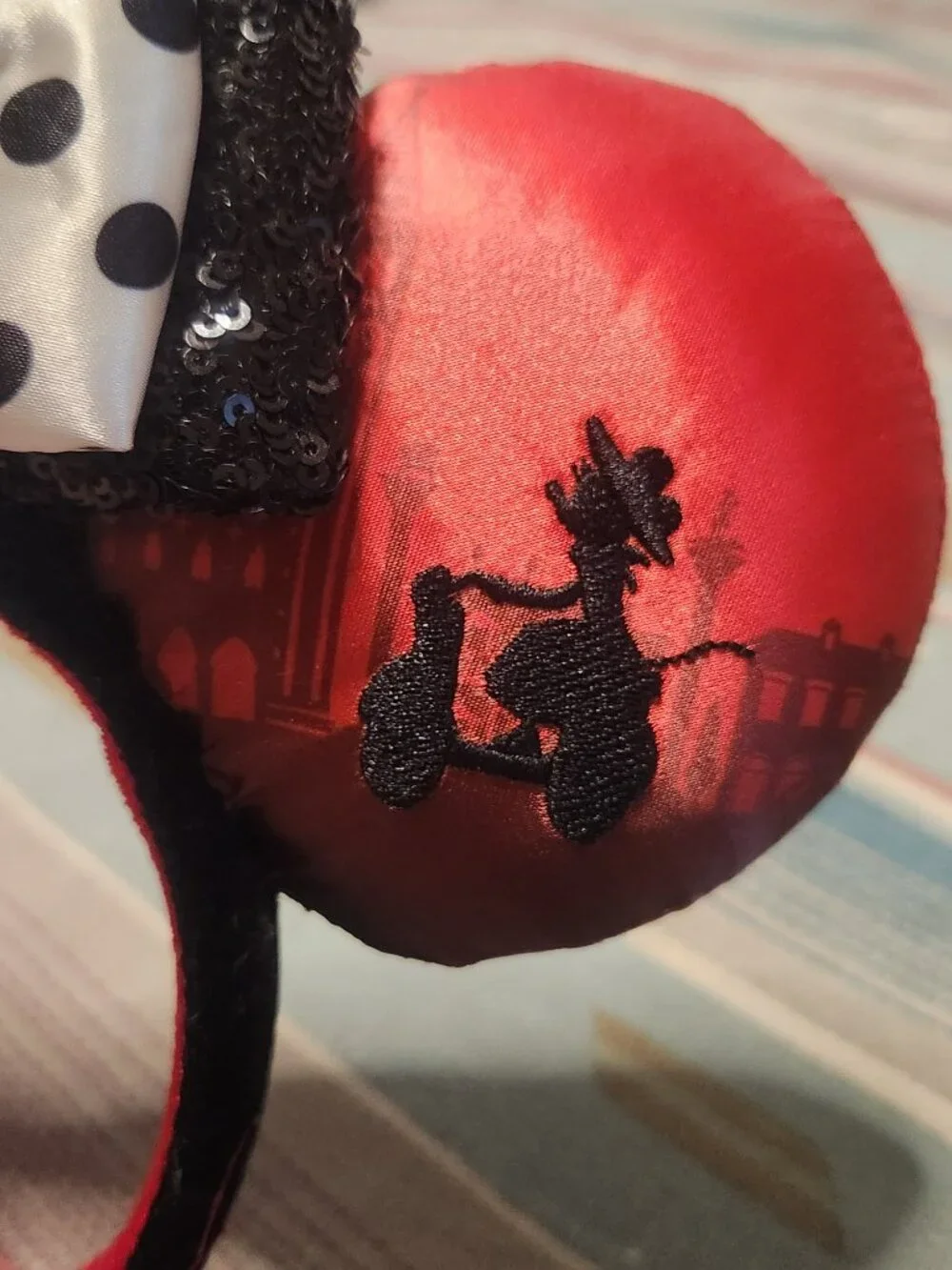Disney Ciao Bella Epcot Italy Showcase Minnie Mouse Ears Headband